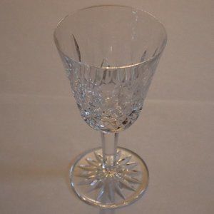 Waterford Lismore Claret Lead Crystal Wine Glass 5 7/8" Stamped "Waterford"